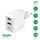 3in1 HDMI Hub-Ladegerät GaN Flex 65W, weiß