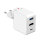 3in1 HDMI Hub-Ladegerät GaN Flex 65W, weiß