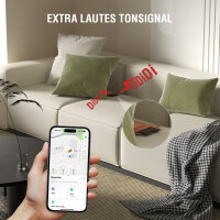 Standort-Finder SkyTag Card Duos ReCharge, schwarz