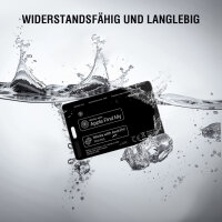 Standort-Finder SkyTag Card Duos ReCharge, schwarz