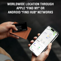 Standort-Finder SkyTag Card Duos ReCharge, schwarz