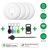 Standort-Finder SkyTag Duos Familien-Set (4x SkyTag Duos / 6 Taschen)