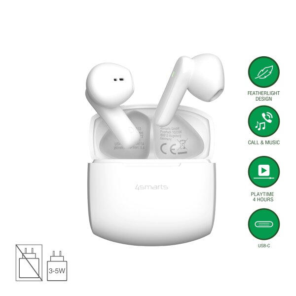 Wireless Headset SkyBuds Air, weiß