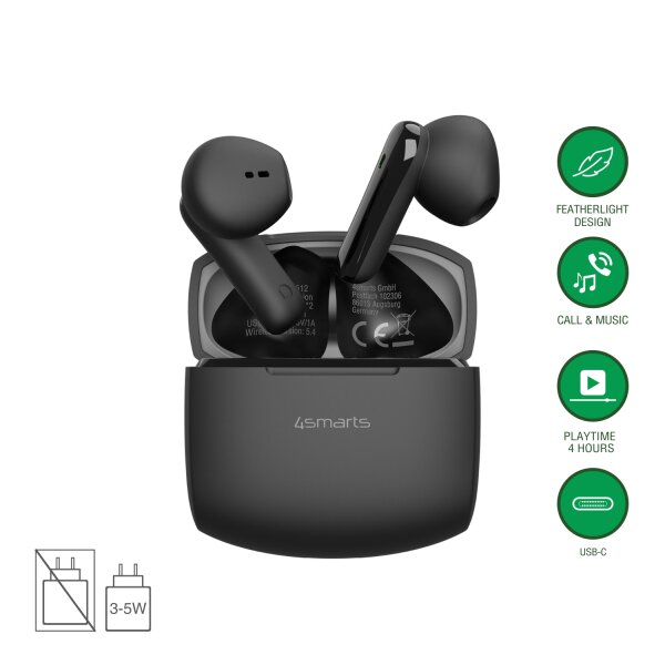 Wireless Headset SkyBuds Air, schwarz