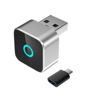 Wireless CarPlay / Android Auto Adapter, silber