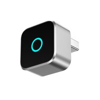 Wireless CarPlay / Android Auto Adapter, silber