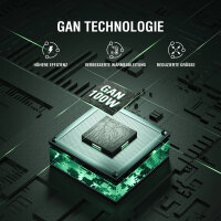 Ladegerät GaN Flex Screen AI 100W 2 USB-C+1 USB-A, weiß