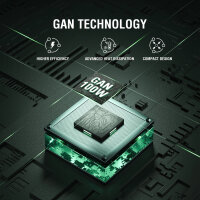 Ladegerät GaN Flex Screen AI 100W 2 USB-C+1 USB-A, weiß