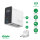 Ladegerät GaN Flex Screen AI 100W 2 USB-C+1 USB-A, weiß