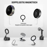 Qi2 25W / MagSafe Charger Set with Cooling, RGB, spacegrey