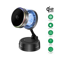 Qi2 25W / MagSafe Charger with Cooling, RGB and 360&deg; Mount, spacegrey