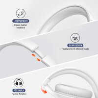 Over-Ear Wireless Kopfhörer SkyBuds Wave, weiß