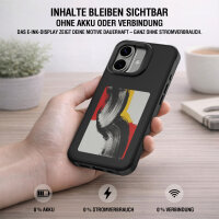 E-Ink Case with NFC Display for iPhone 17, Qi2 ready