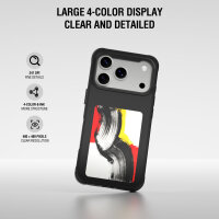 E-Ink Case with NFC Display for iPhone 17 Pro, Qi2 ready