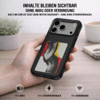E-Ink Case with NFC Display for iPhone 17 Pro, Qi2 ready