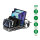 Ladestation Team 100W 5C/1A inkl. 6 Kabel, schwarz