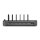 Ladestation Team 100W 5C/1A inkl. 6 Kabel, schwarz