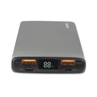 Power Bank VoltHub Pro 10000mAh 22.5W with Quick Charge, PD gunmetal *Select Edition*