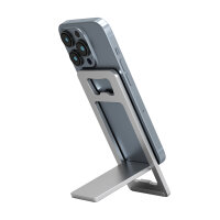 Faltbarer Smartphone Ständer ErgoFold, silber
