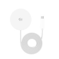 Qi2 25W / MagSafe Wireless Charger, 1.2m, white