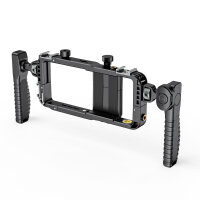 Universelles Smartphone-Video-Rig mit Fernauslöser, schwarz