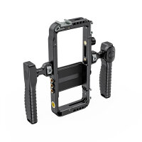 Universelles Smartphone-Video-Rig mit Fernauslöser, schwarz