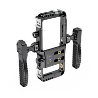 Universelles Smartphone-Video-Rig mit Fernauslöser, schwarz