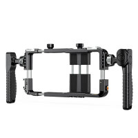 Universelles Smartphone-Video-Rig mit Fernauslöser, schwarz