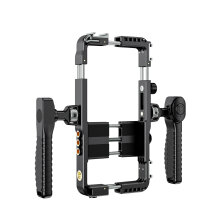 Universelles Smartphone-Video-Rig mit Fernauslöser, schwarz