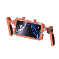 Universal Smartphone Video Rig with Wireless Remote, orange
