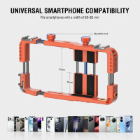 Universal Smartphone Video Rig with Wireless Remote, orange