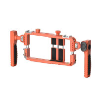 Universal Smartphone Video Rig with Wireless Remote, orange