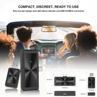 Wireless CarPlay Screen Mirroring Adapter, schwarz