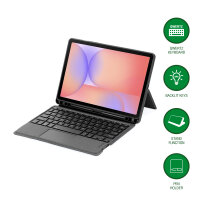 Tastatur Case Solid Pro QWERTZ für Samsung Galaxy...