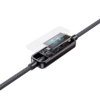 USB-C Kabel ScreenCord 240W 1,2m, schwarz