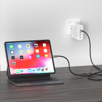 USB-C Kabel ScreenCord 240W 1,2m, schwarz