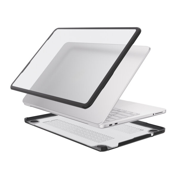 Shell Case for Apple MacBook Neo, black frame