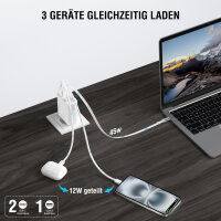 Netzladegerät PDPlug Slim 65W GaN Jojo, weiß