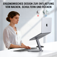 Laptop / Tablet Stand ErgoPro, grey