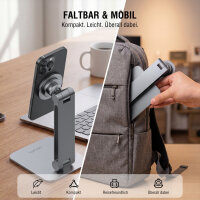 Magnetische Tablet / Smartphone Halterung ErgoPro Desk Stand, grau