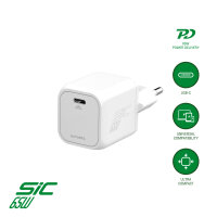 Ladegerät PDPlug SiC 65W 1C, weiß