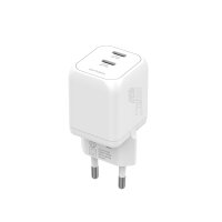 Ladegerät PDPlug SiC Dual 45W 2C, weiß
