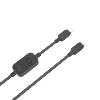USB-C Kabel PrivacyCord 240W 1,2m, schwarz