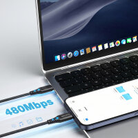 Netzladegerät VoltPlug PD 30W 1C und USB-C Kabel 1,5m schwarz