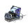 Ladestation Team 100W FlexPower 5C/1A inkl. 6 Kabel, schwarz