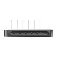 Ladestation Team 100W FlexPower 5C/1A inkl. 6 Kabel, grau