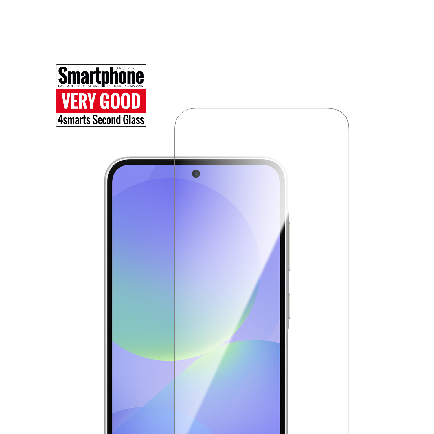 Das 4smarts Second Glass für Samsung Galaxy A27 5G kann problemlos mit jeder Hülle verwendet werden.