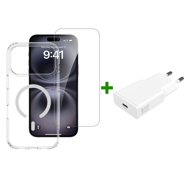 3in1 Premium Starter Set for Apple iPhone 18 Pro Max / 17 Pro Max MagSafe compatible