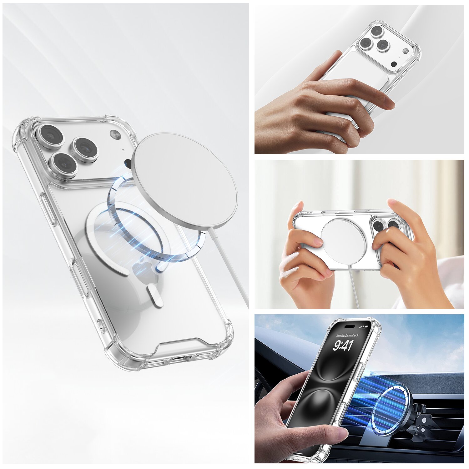 Das 4smarts Hybrid Case Ibiza für Apple iPhone 18 Pro Max / 17 Pro Max ist eine glasklare Schutzhülle, die das elegante und makellose Design des Geräts bewahrt.