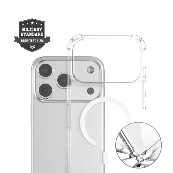 Hybrid Case Ibiza für Apple iPhone 18 Pro Max / 17 Pro Max MagSafe-kompatibel